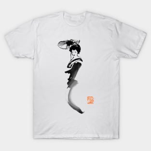 geisha line T-Shirt